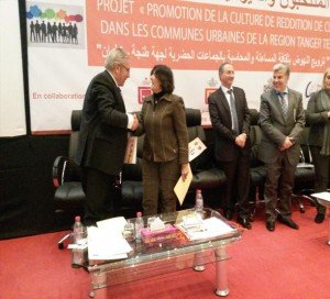 Firma acuerdo colaboración Tetuán Granada