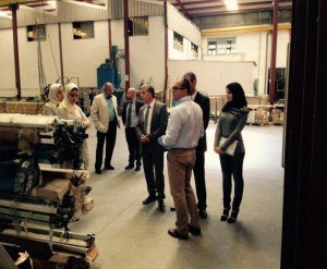 Misión Delegación Empresarios Marroquíes Tetuán visita empresa Laminex